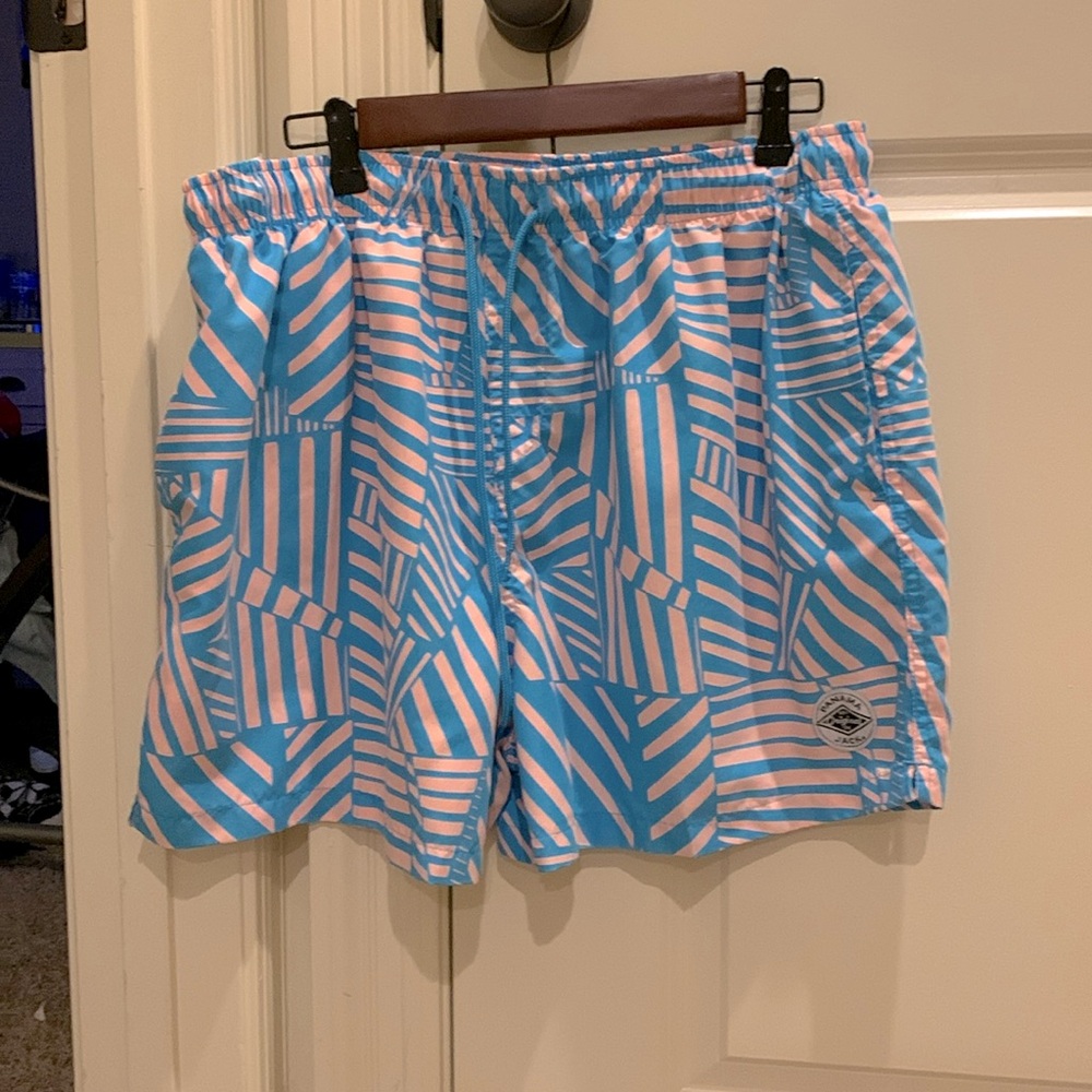Panama Jack Blue and Pink Shorts